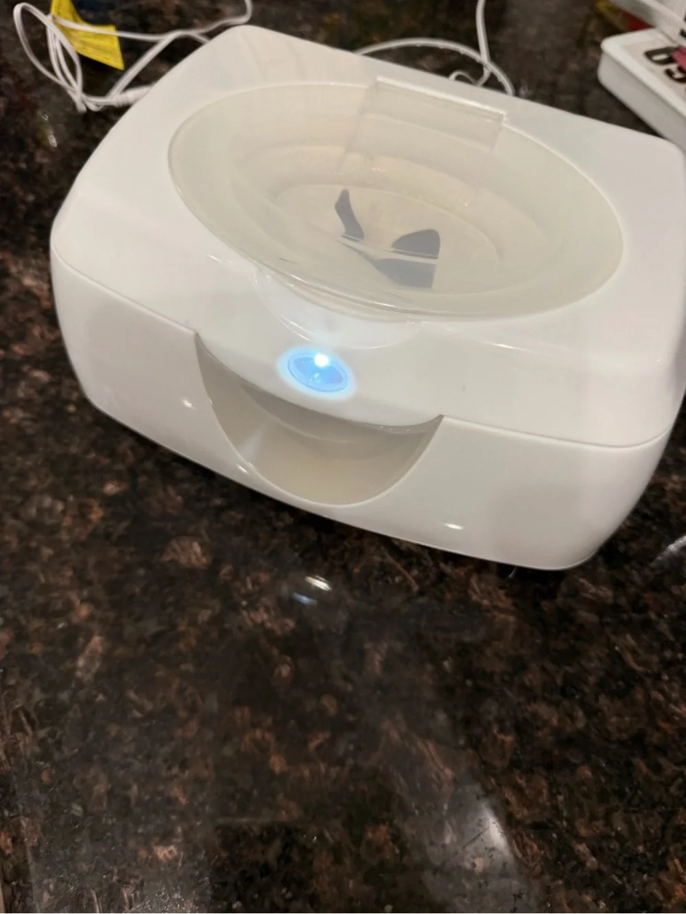 Munchkin Warm Glow Baby Wipe Warmer with Nightlight, White